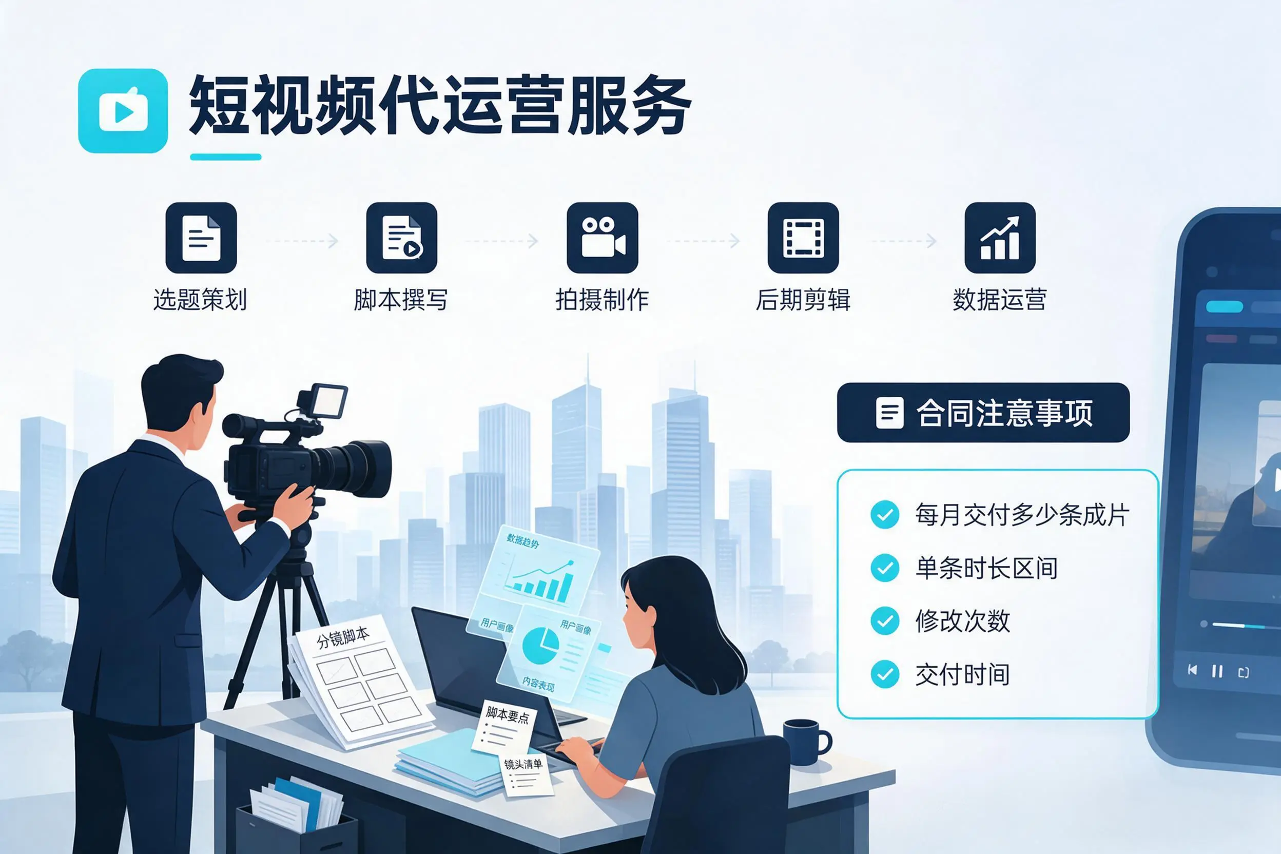 短视频代运营包含哪些服务？红河企业常见问题科普