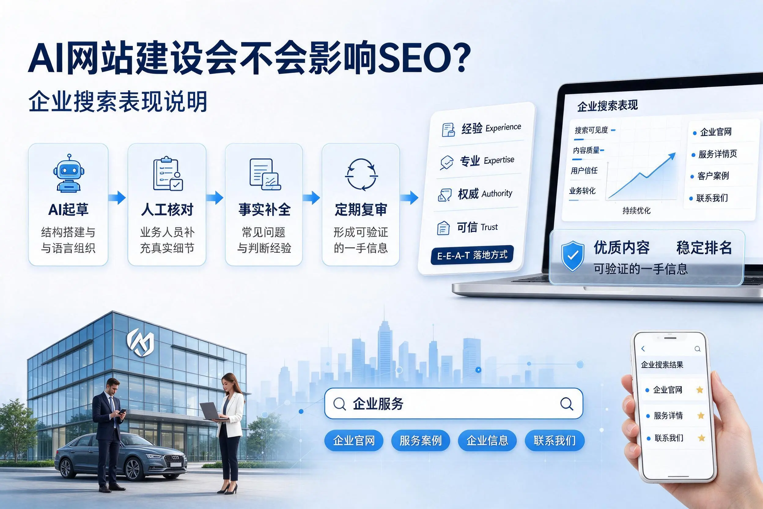 AI网站建设会不会影响SEO？红河企业搜索表现说明
